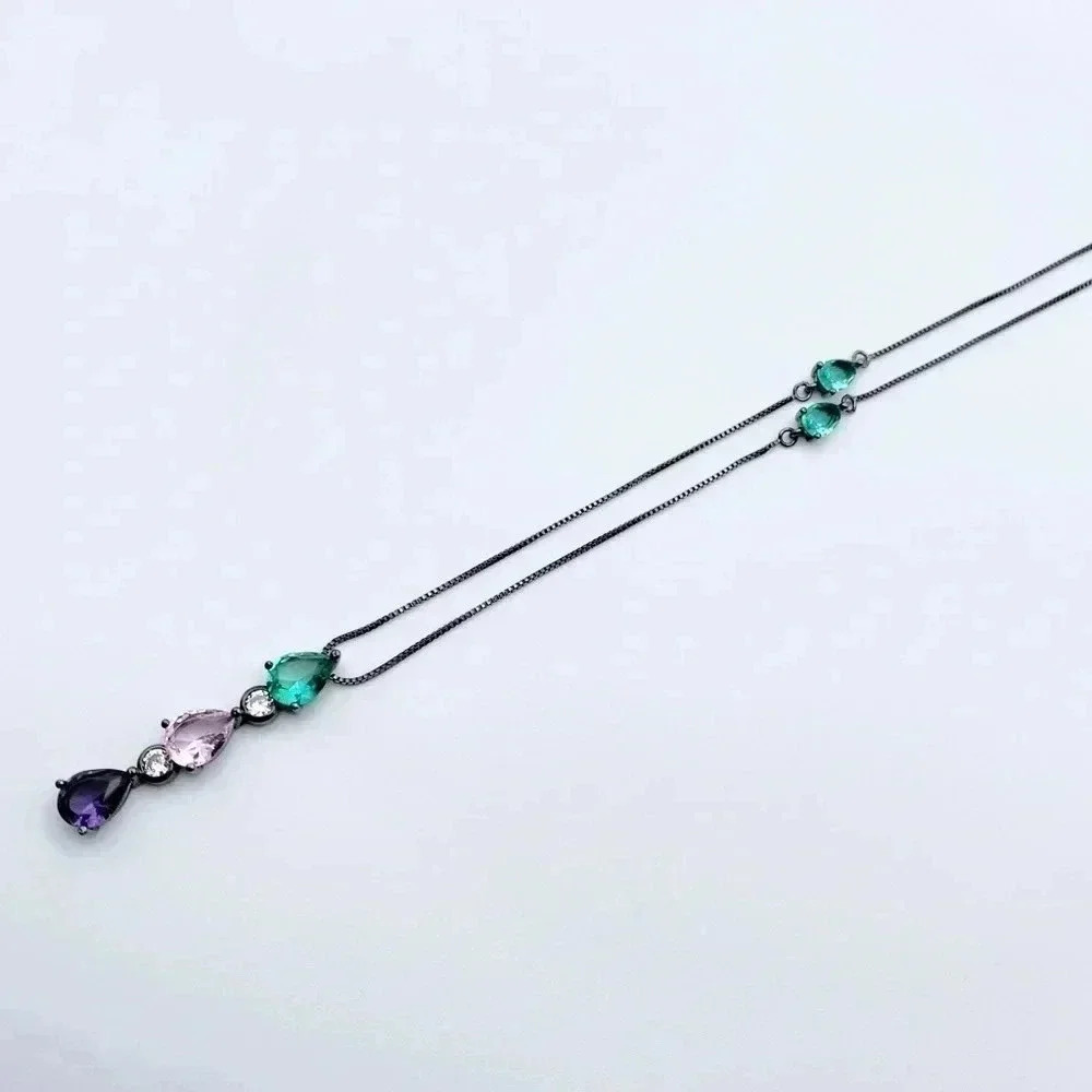 STONE Pendant Necklace - Picture 3 of 6